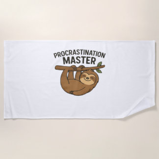 Serviette De Plage Procrastination Master Classic T-Shirt