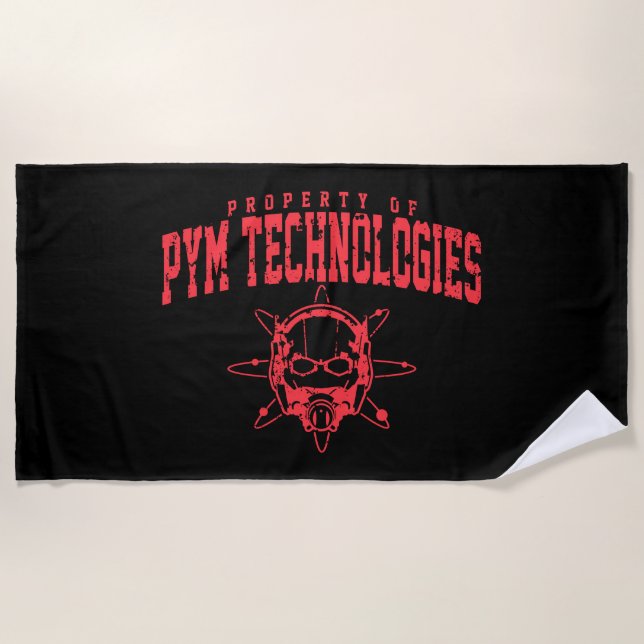 Serviette De Plage Propriété de PYM Technologies (Devant)