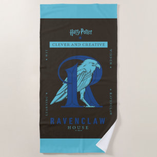 Serviette De Plage RAVENCLAW™ Maison intelligente et créative
