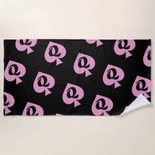 Serviette De Plage Reine des pique