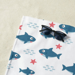 Serviette De Plage Requin