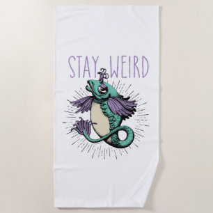 Serviette De Plage Reste bizarre