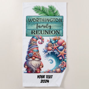 Serviette de plage Reunion Family