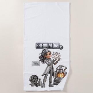 Serviette De Plage Rhenium personnage de l'ATOMIVRA™