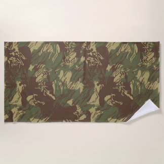 Serviette De Plage Rhodesian Brushstroke CAMO