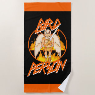 Serviette De Plage RICK ET MORTY™ Pentagramme d'oiseaux