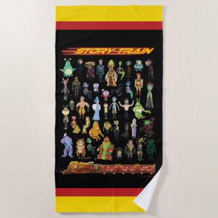 Serviette De Plage RICK ET MORTY™ Train d'histoire