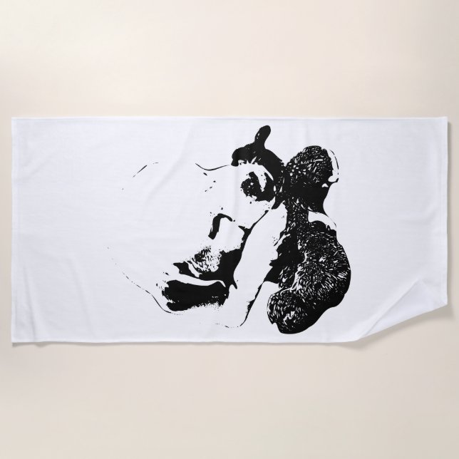 Serviette De Plage Rive de douceur (Devant)