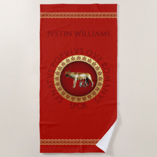 Serviette De Plage Romain