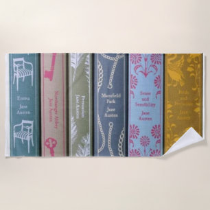 Serviette De Plage Roman de Jane Austen