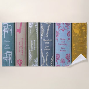 Serviette De Plage Roman de Jane Austen