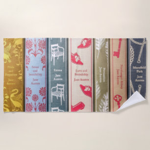 Serviette De Plage Romans de Jane Austen