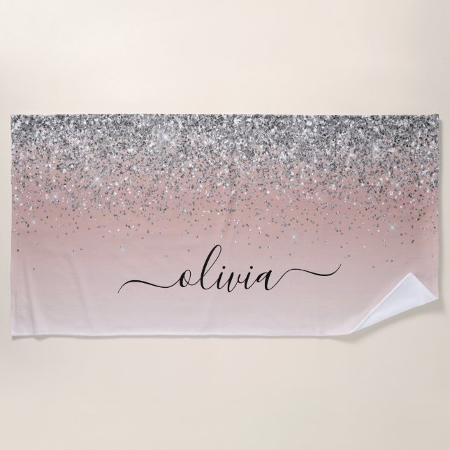 Serviette De Plage Rose Gold (Devant)