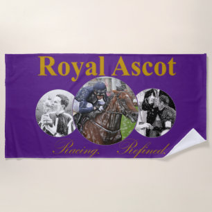 Serviette De Plage Royal Ascot Racing Raffiné