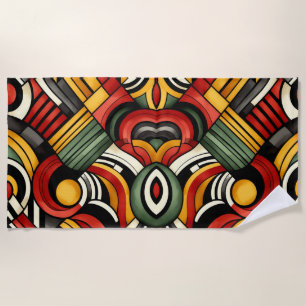 Serviette De Plage Rythmes de Percussion