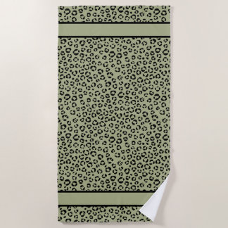 Serviette De Plage Saged Leopard