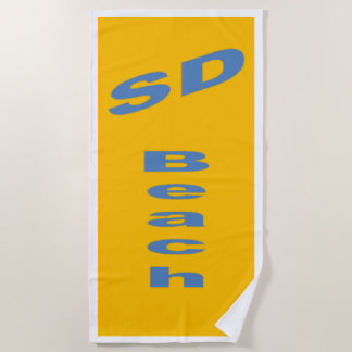 Serviette de plage  SAN  DIEGO  BEACH