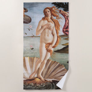 Serviette De Plage Sandro Botticelli - Naissance de Vénus