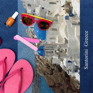 Serviette De Plage Santorin 1