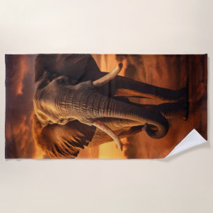 Serviette De Plage Savannahs Majesty