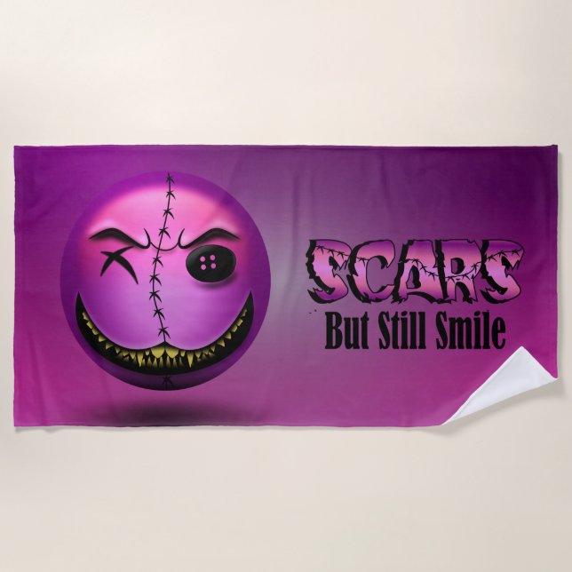Serviette De Plage Scarmoji (Devant)