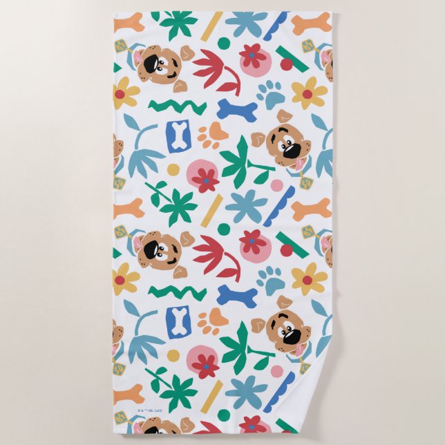 Serviette De Plage Scooby-Doo | Baby Scooby-Doo So mignon Motif (Devant)