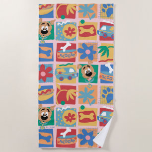 Serviette De Plage Scooby-Doo Fun Baby Motif