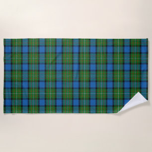 Serviette De Plage Scottish Accents Clan Fergusson Tartan
