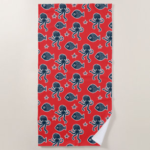 Serviette de plage - Sea Life