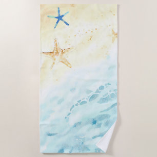 Serviette De Plage *~* Sea Shore AR7 Beach Star Poisson Nautique