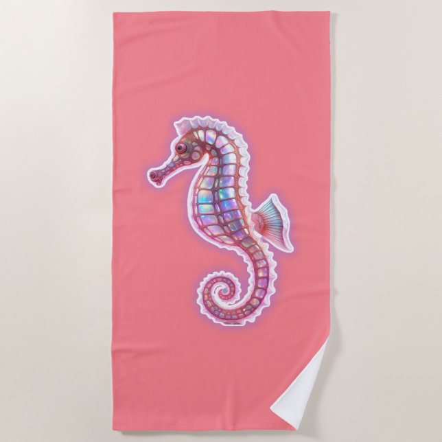 Serviette De Plage Seahorse (Devant)