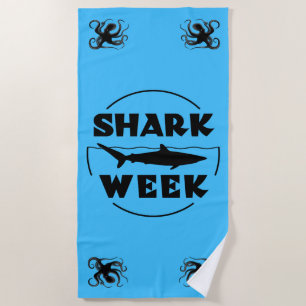 Serviette De Plage Semaine du requin