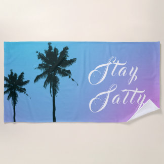 Serviette De Plage Servir Salty Palm Beach