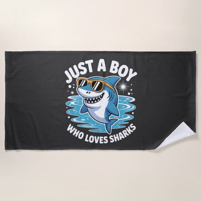 Serviette De Plage Shark Funny Quote  (Devant)