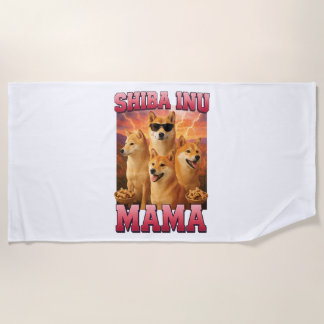 Serviette De Plage Shiba Inu