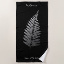 Serviette de plage Silver Fern