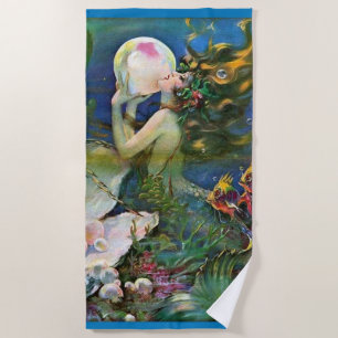Serviette De Plage sirène fantastique