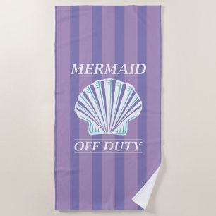 Serviette De Plage Sirène hors service