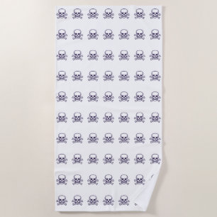 Serviette de plage Skull n Bones