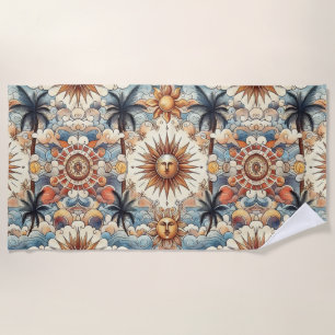 Serviette De Plage Soleil au paradis