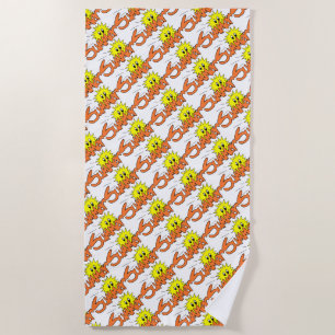 Serviette De Plage Soleil d'été
