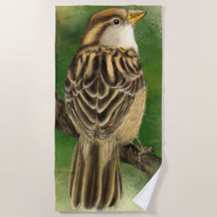 Serviette de plage Sparrow - Little Bird
