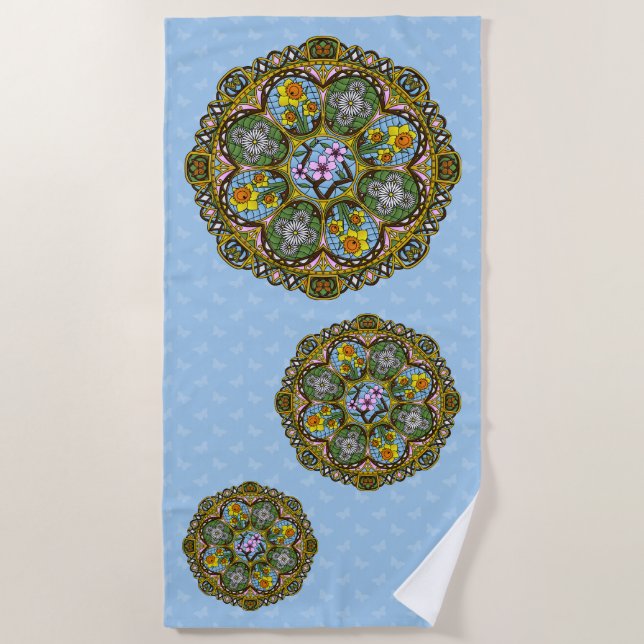 Serviette de plage Spring Nouveau (Devant)
