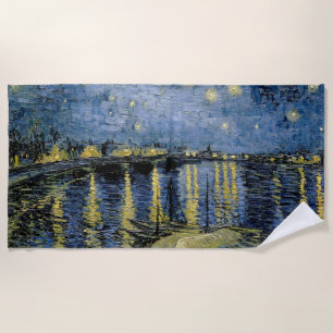 Serviette De Plage Starry Night Vincent van Gogh