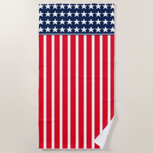Serviette de plage Stars & Stripes