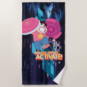 Serviette De Plage Steven Universe Sérieux Steven... Activez !
