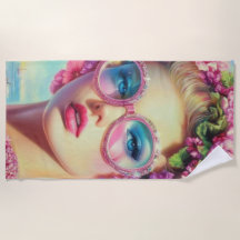 Sticker Queen Glamor Tropical