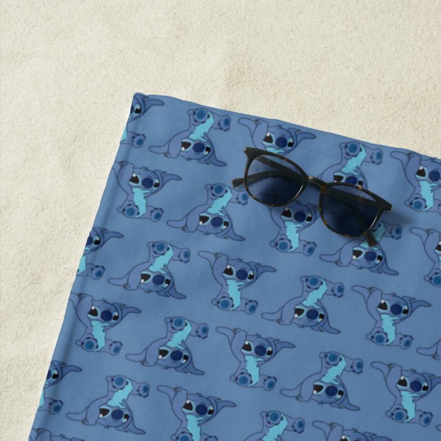 Serviette De Plage Stitch (En situation)