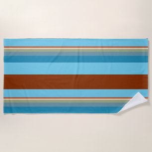 Serviette De Plage Stripes du sud-ouest 23