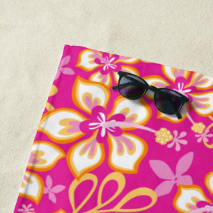 Serviette De Plage Surf JUNGLE (COMBO ROSE)